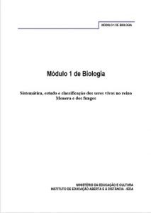Capa do Módulo 1 de Biologia PESD2