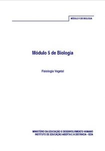 Capa do Módulo 5 de Biologia PESD2