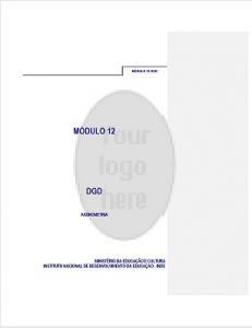 Capa do Módulo 12 de Desenho PESD2