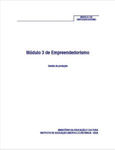 Capa do Módulo 3 de Empreendedorismo PESD2
