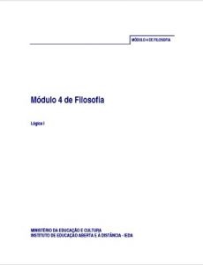 Capa do Módulo 4 de Filosofia PESD2
