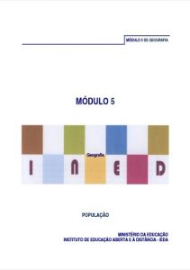 Capa do Módulo 5 de Geografia PESD2