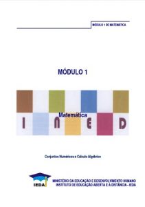 Capa do Módulo 1 de Matemática PESD2