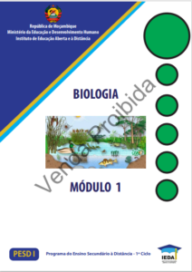 Capa do Módulo 1 de Biologia PESD1