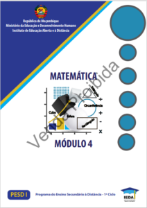 Capa do Módulo 4 de Matemática PESD1