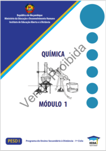 Capa do Módulo 1 de Química PESD1