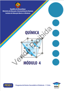 Capa do Módulo 4 de Química PESD1